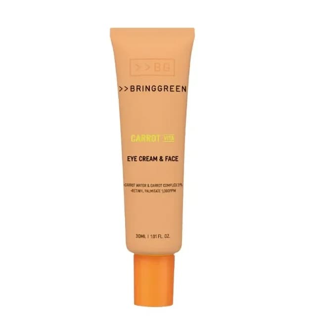 کرم دور چشم و صورت هویج برینگ گرین Bring Green Carrot Vita Eye Cream
