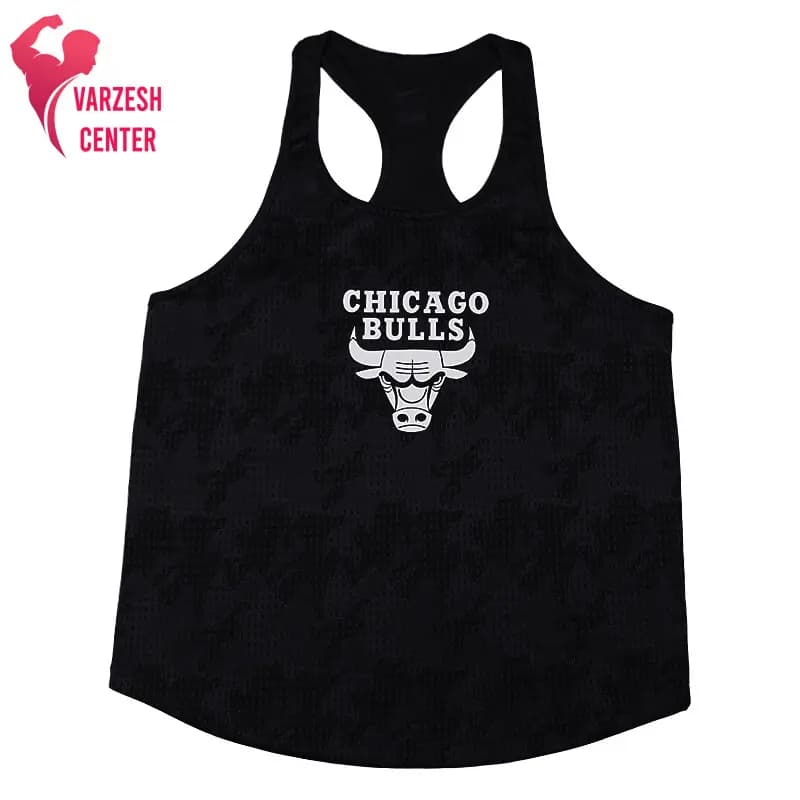 رکابی پارچه طرحدار طرح CHICAGO BULLS — تصویر ۴