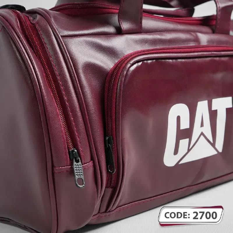 ساک ورزشی زرشکیCAT (کد2700) — تصویر ۲