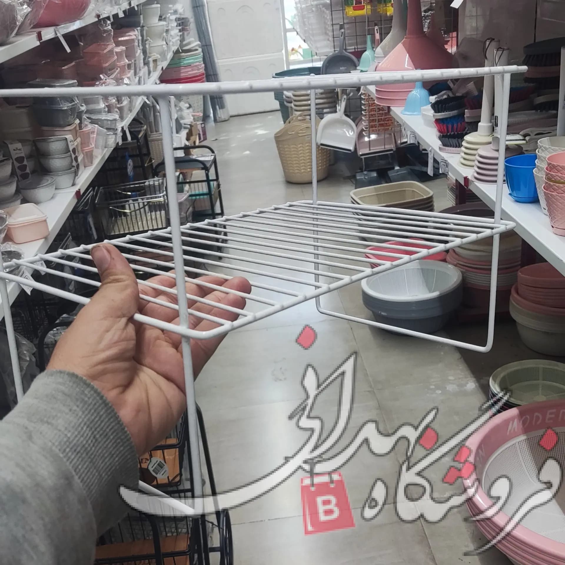 راف 2 طبقه ضخیم سفید — تصویر ۲