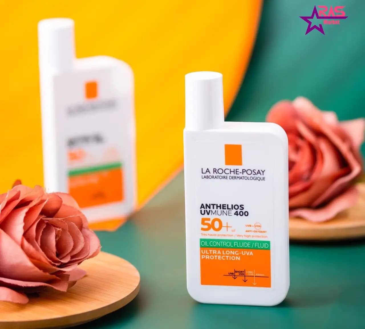 ضدآفتاب فلویید کنترل چربی لاروش‌پوزه آنتلیوس UVMune 400 SPF50+ — تصویر ۲