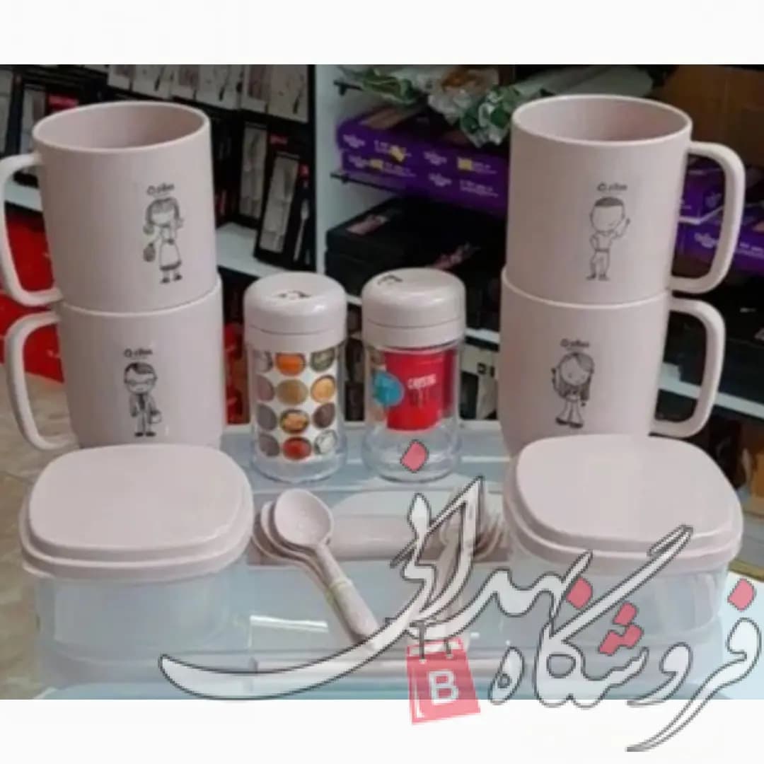 سرویس چایخوری 4 نفره زیبا — تصویر ۳