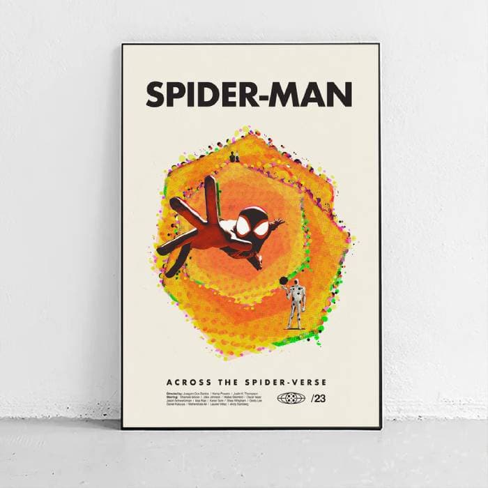 پوستر و تابلو مینیمال طرح Spider-Man: Across the Spiderverse
