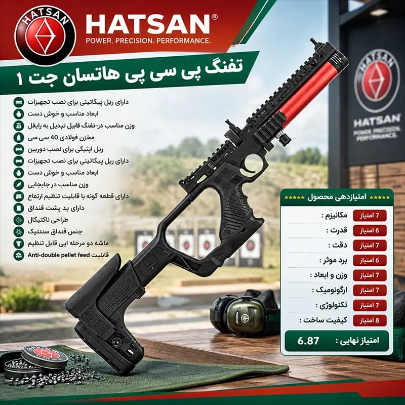تفنگ پی سی پی هاتسان جت 1 — تصویر ۶