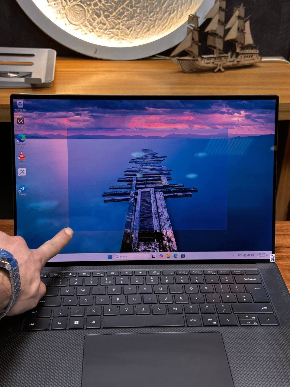 لپ تاپ دل – DELL PRECISION 5560 i7-11850H 16GB 512GB 4GB RTX A2000 — تصویر ۴
