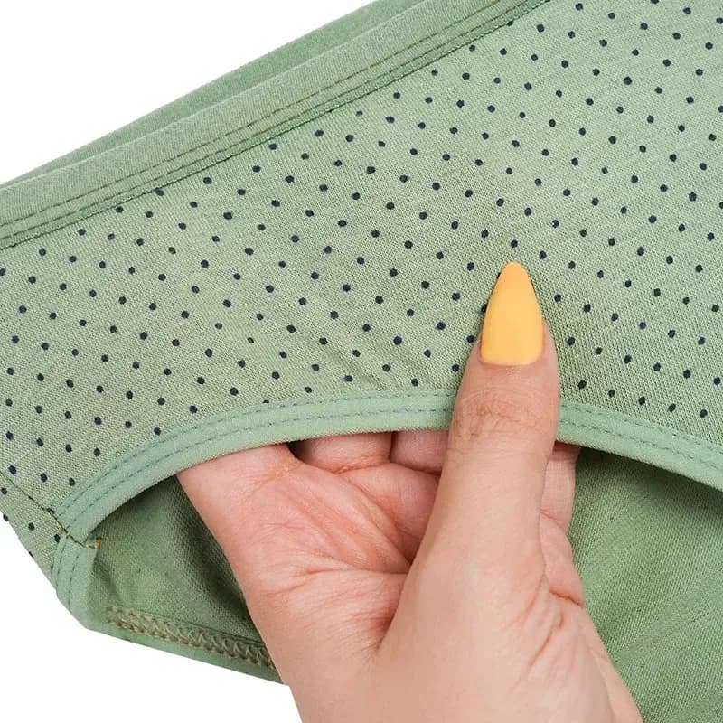 شورت اسلیپ زنانه نخی خال دار سایز XL — تصویر ۷