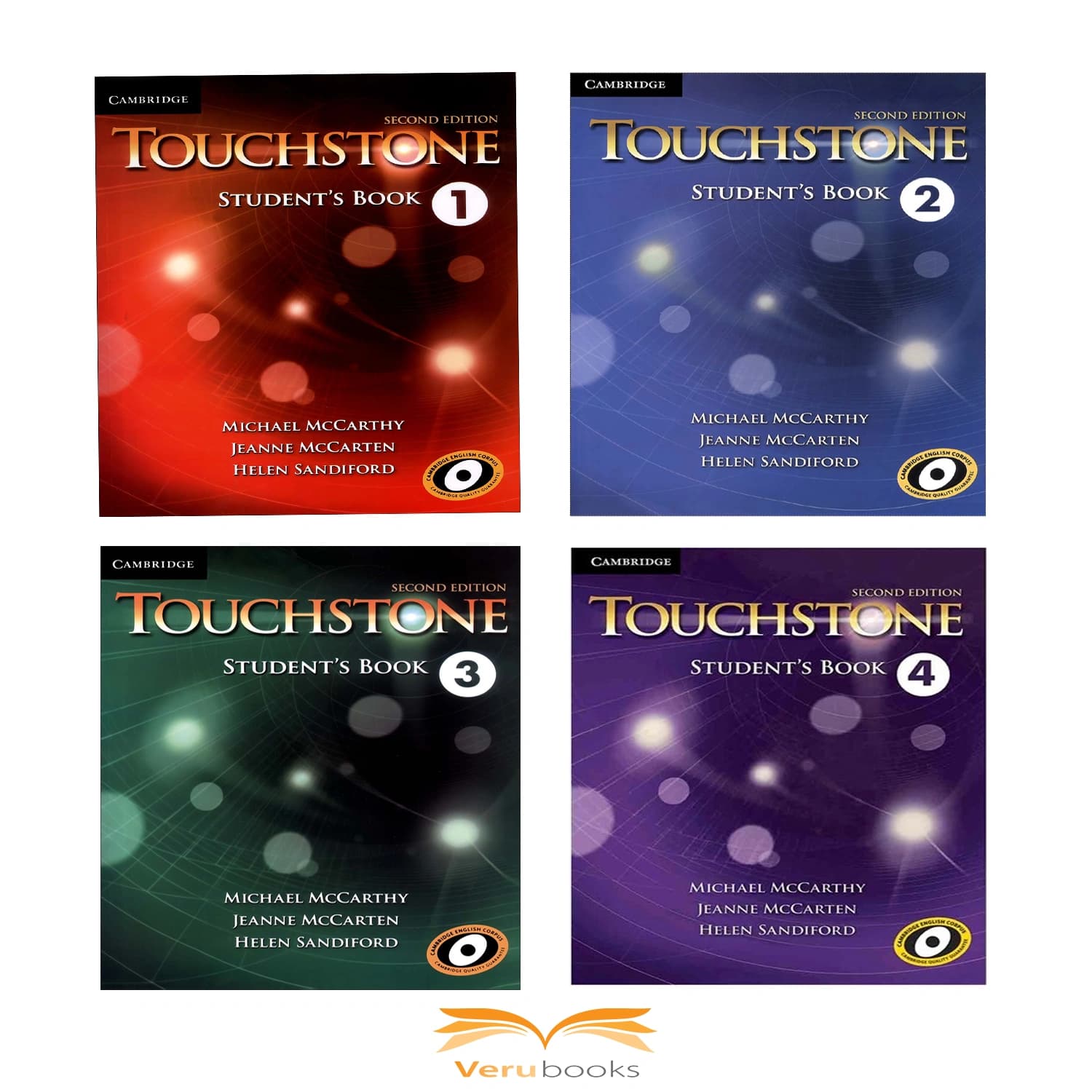 مجموعه چهارجلدی کتاب تاچ استون | کتاب انگلیسی Touchstone pack