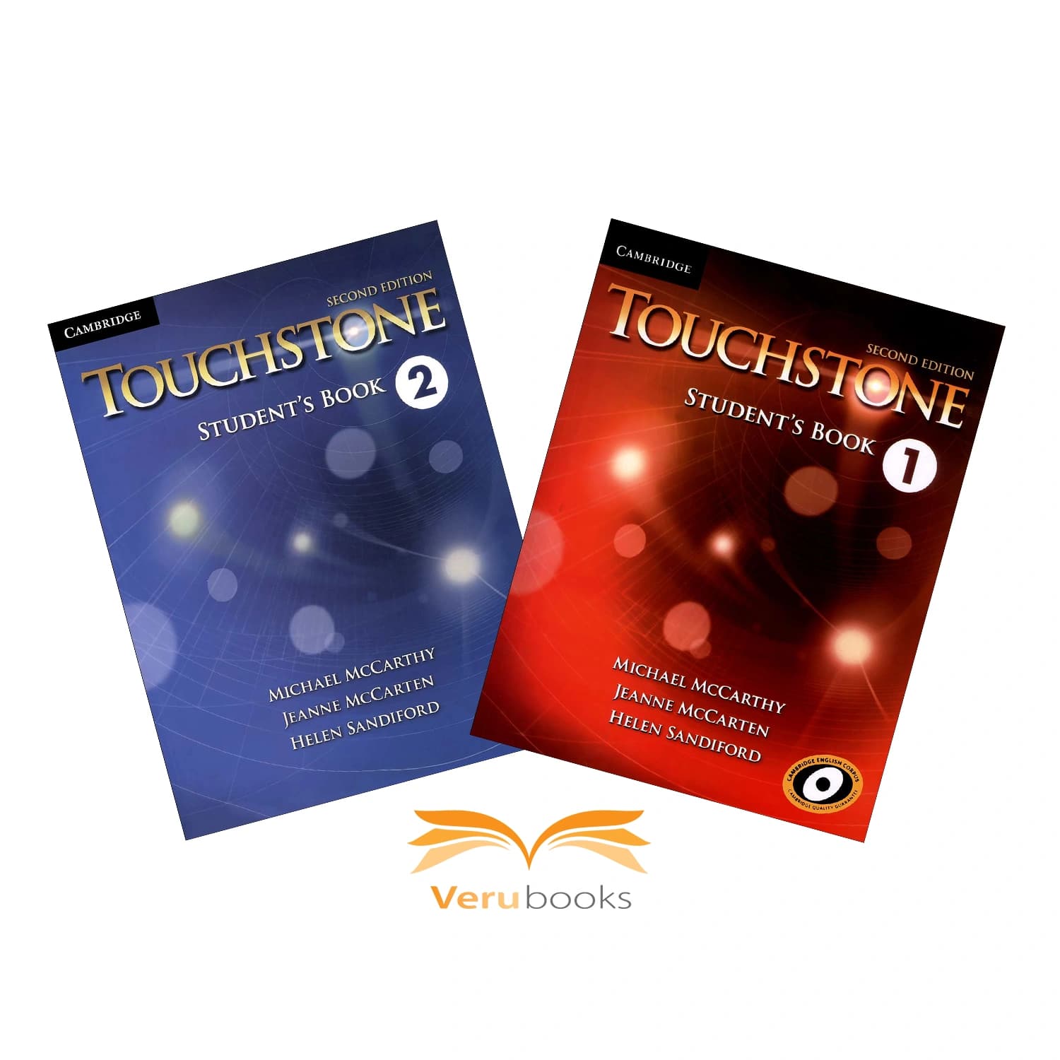 مجموعه دو جلدی تاچ استون | کتاب انگلیسی Touchstone 1,2 pack