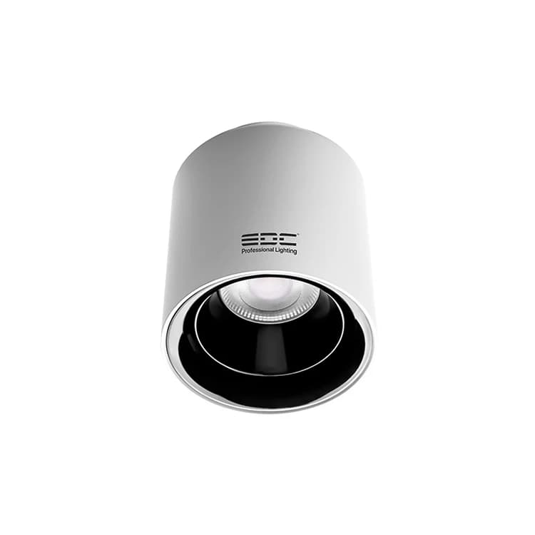چراغ سقفی روكار استوانه دابل قطر 10 سانت 20 وات EDC