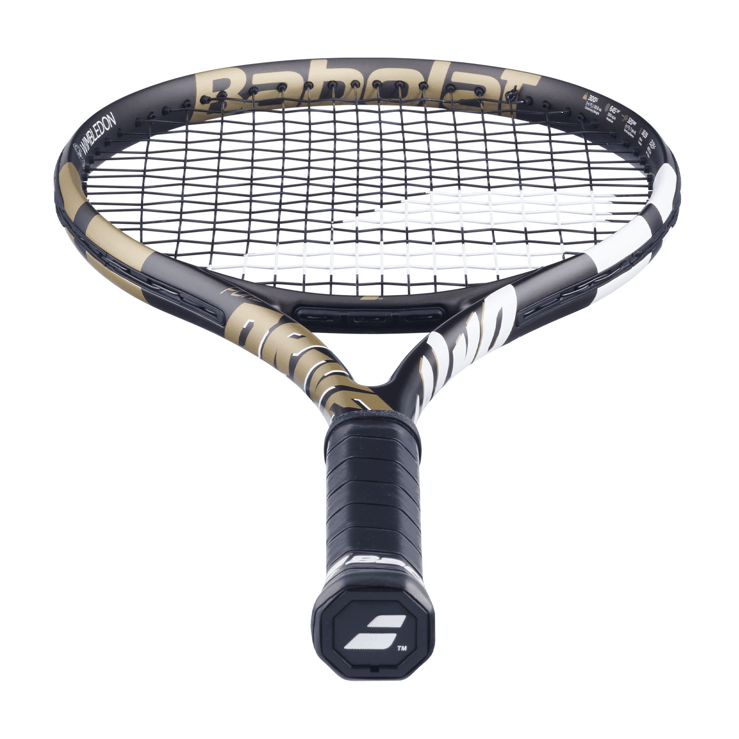 راکت تنیس بزرگسالان بابولات Babolat Pure Drive Wimbledon 2025 300g — تصویر ۶