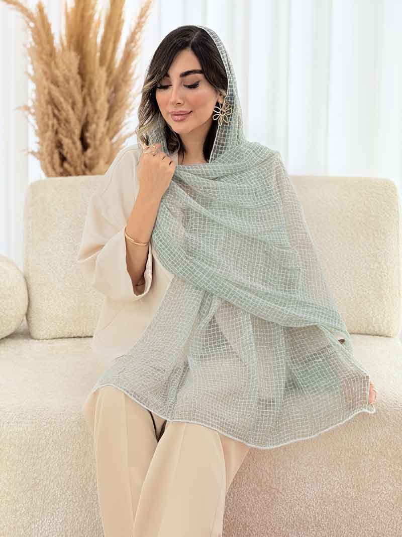 شال حریر نادیا کد 7943 — تصویر ۲
