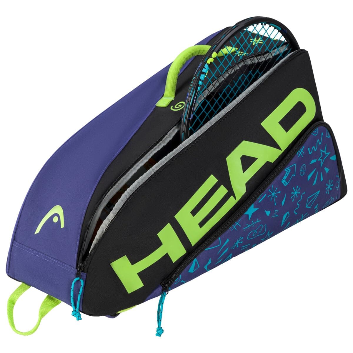 ساک تنیس بچه گانه هد Head JR Tour Racquet Tennis Bag Monster — تصویر ۲