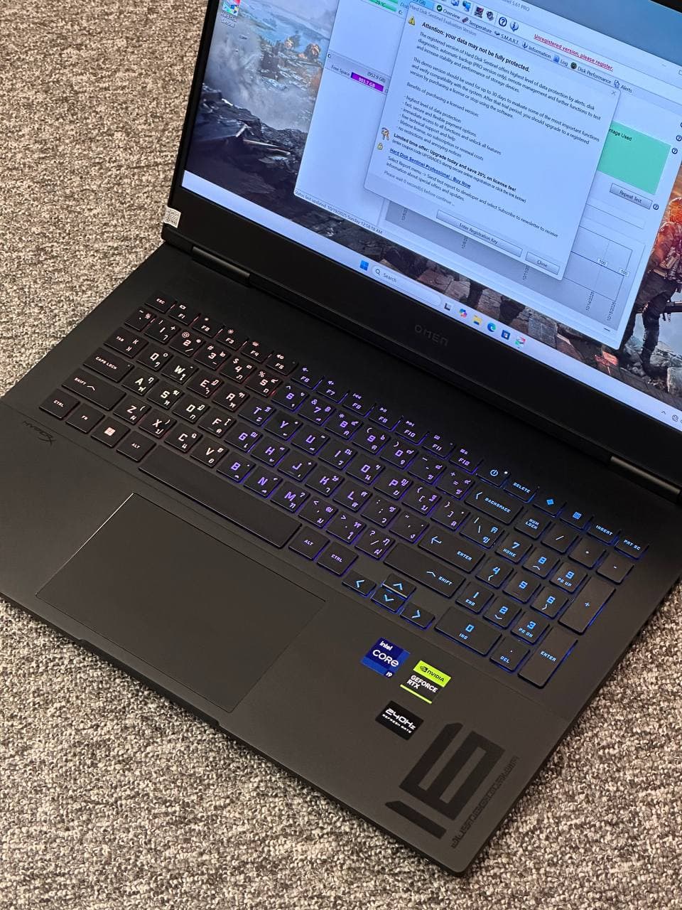 لپ تاپ اچ پی گیمینگ – Hp Omen 16 i9-13900H 16GB 1TB 8GBRTX4060 — تصویر ۳