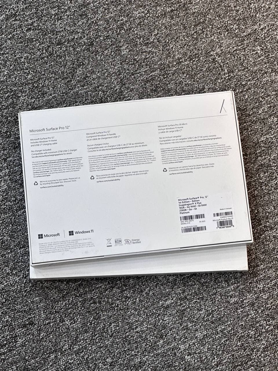 سرفیس پرو 12 – SURFACE PRO 12 Snapdragon Xplu 16GB 256GB — تصویر ۲