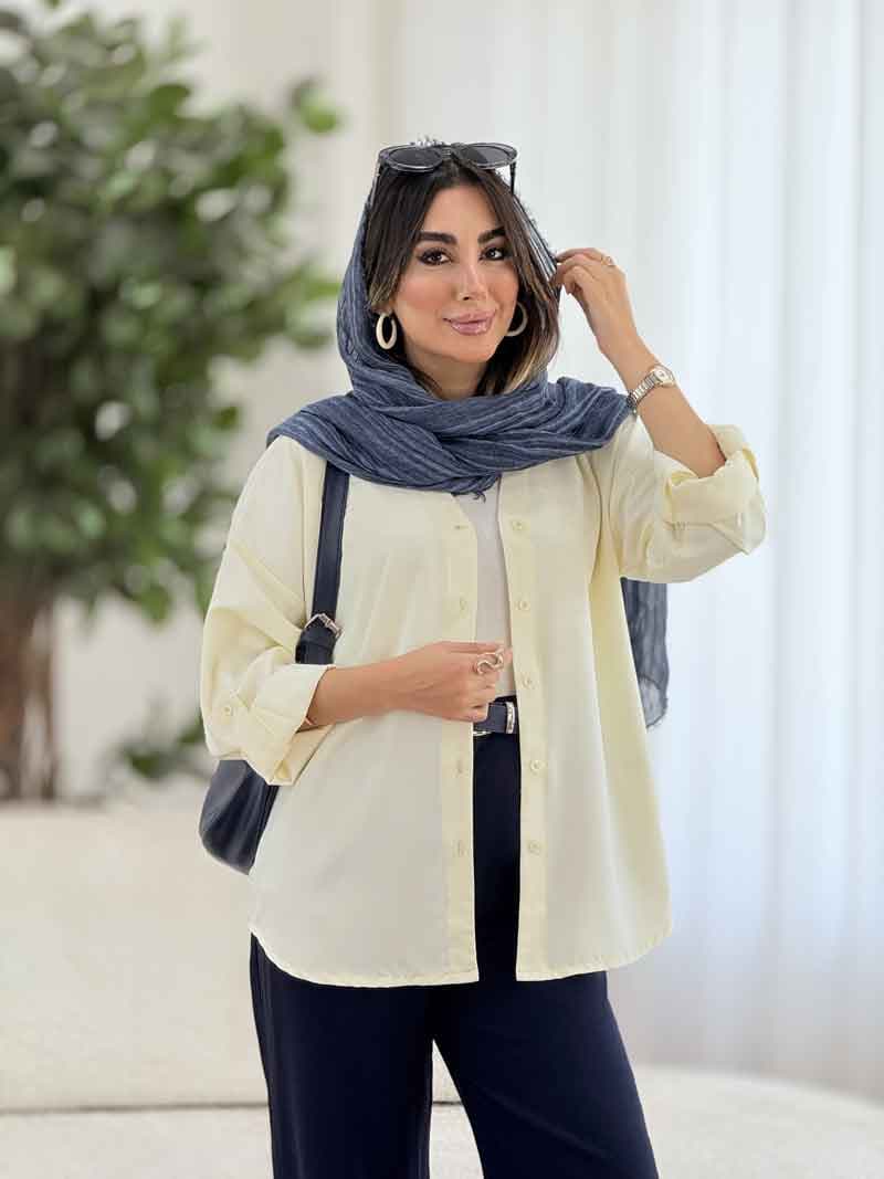 مانتو آستین پاگن نازلی کد 8036 — تصویر ۵