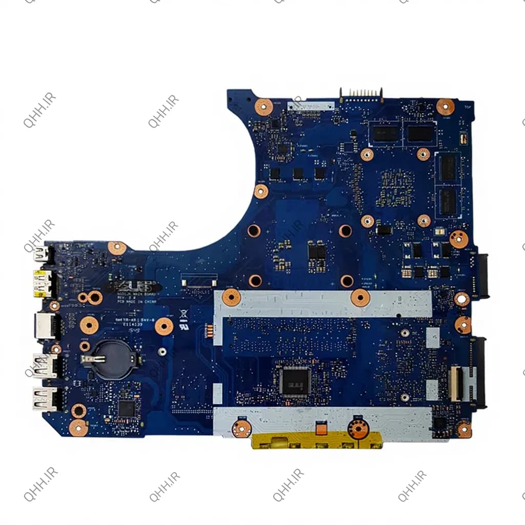 مادربرد لپ تاپ ایسوس Asus N551JK CPU-I7-4750HQ_PMToGM بدون گرافیک — تصویر ۲