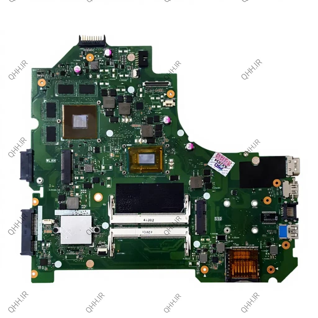 مادربرد لپ تاپ ایسوس K56CM-K56CB-S550C-S56C HM76 CPU-I3-3_VGA-2GB گرافیک دار-تاچ-تعمیری