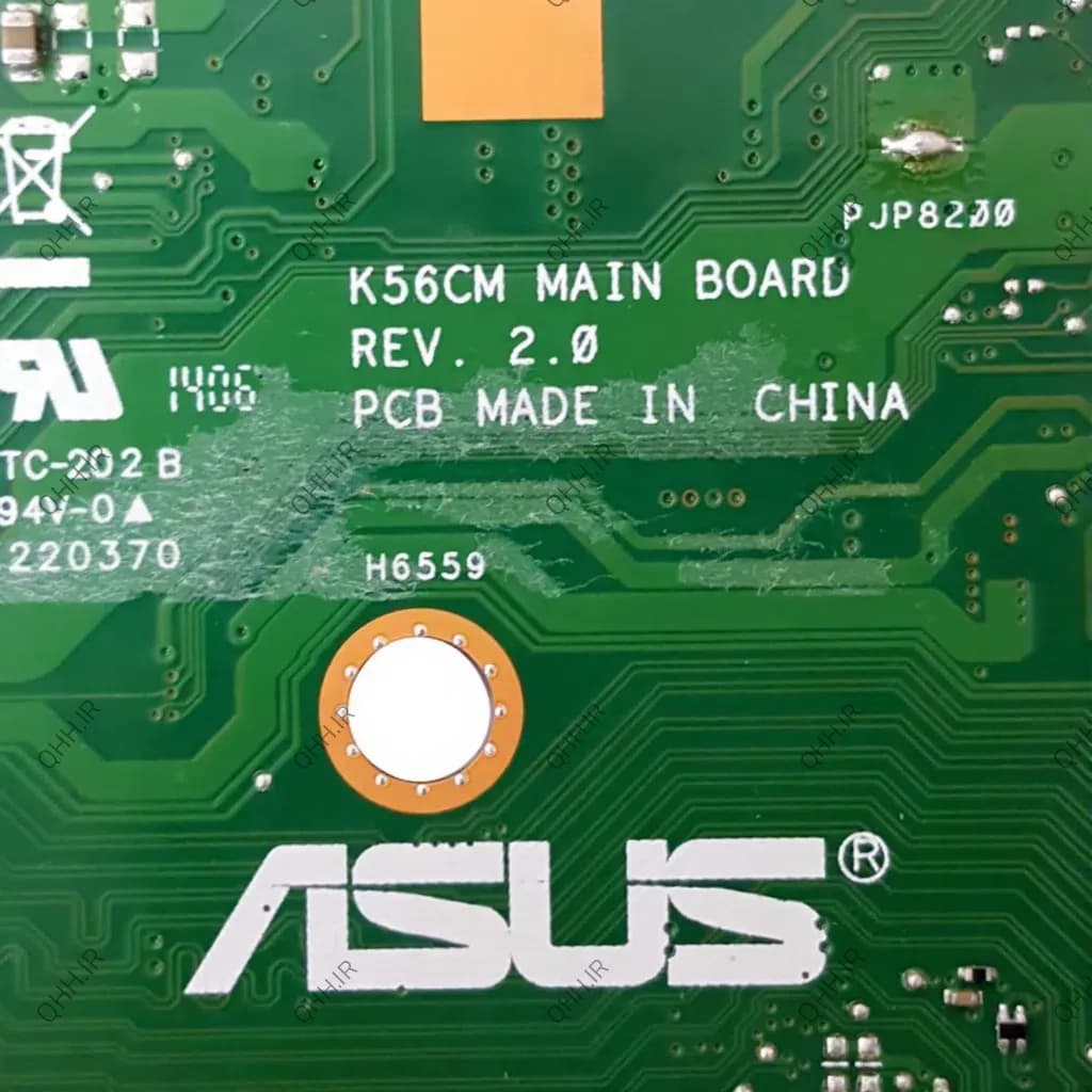 مادربرد لپ تاپ ایسوس K56CM-K56CB-S550C-S56C HM76 CPU-I3-3_VGA-2GB گرافیک دار-تاچ-تعمیری — تصویر ۳