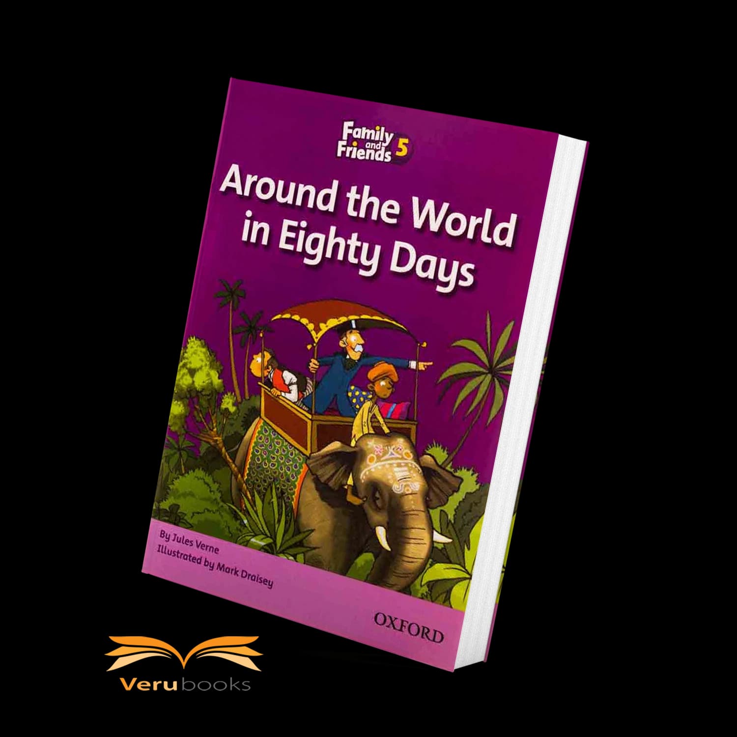 فمیلی اند فرندز ریدرز 5 | کتاب داستان انگلیسی Family and Friends readers 5: Around the World in Eighty Days