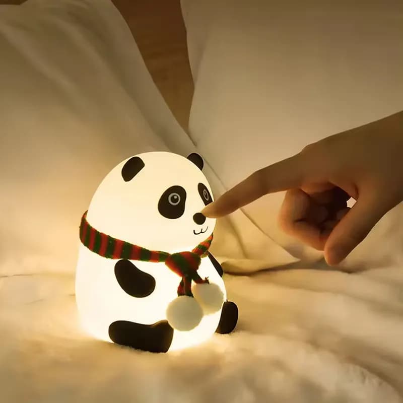 چراغ خواب سیلیکنی طرح پاندا PANDA — تصویر ۶