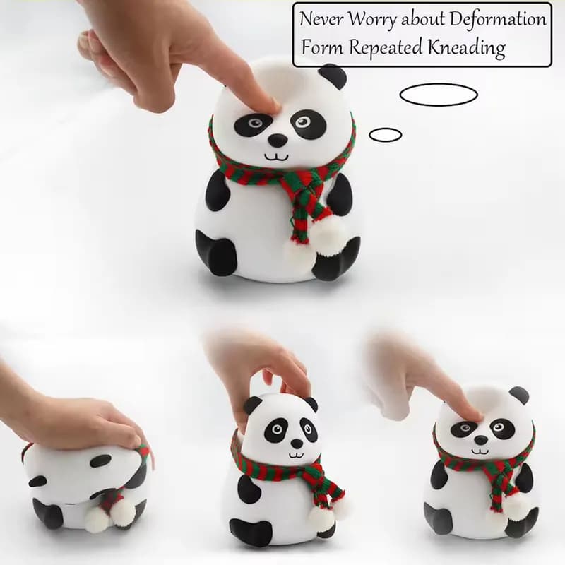 چراغ خواب سیلیکنی طرح پاندا PANDA — تصویر ۵