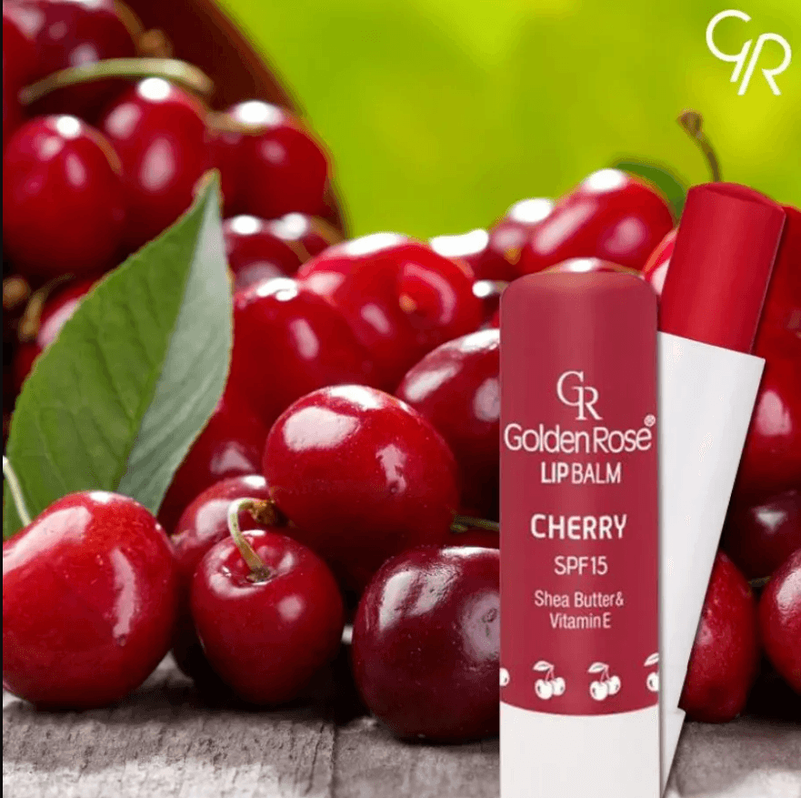 بالم لب گیلاسی گلدن رز با SPF 15 – نرم‌کننده و محافظ لب