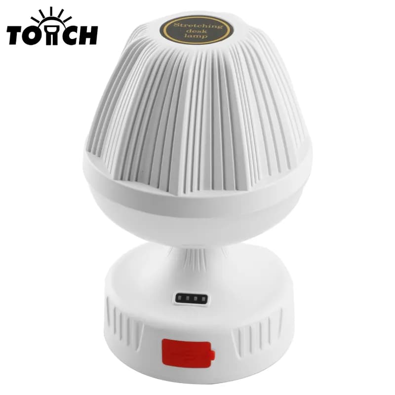 آباژور رومیزی شارژی LED مدل LT-8179 چراغ خواب مدرن قارچی — تصویر ۲