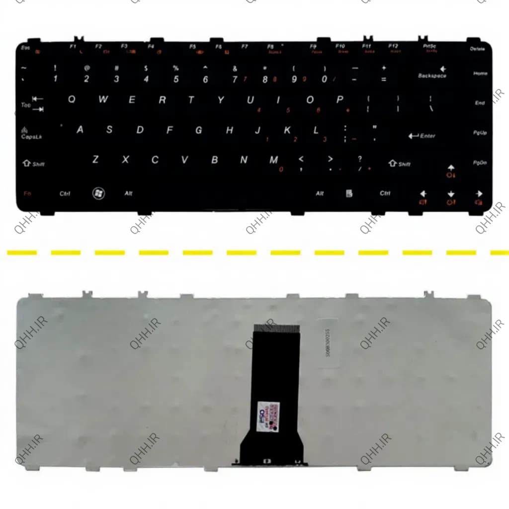 کیبرد لپ تاپ لنوو IdeaPad Y550