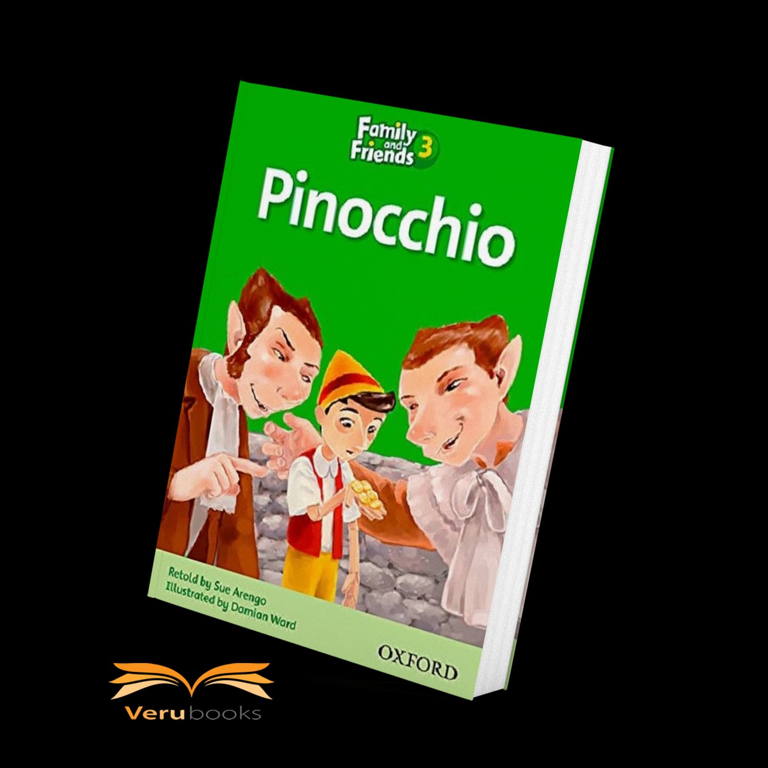 فمیلی اند فرندز ریدرز 3 | کتاب داستان انگلیسی Family and Friends readers 3: Pinocchio