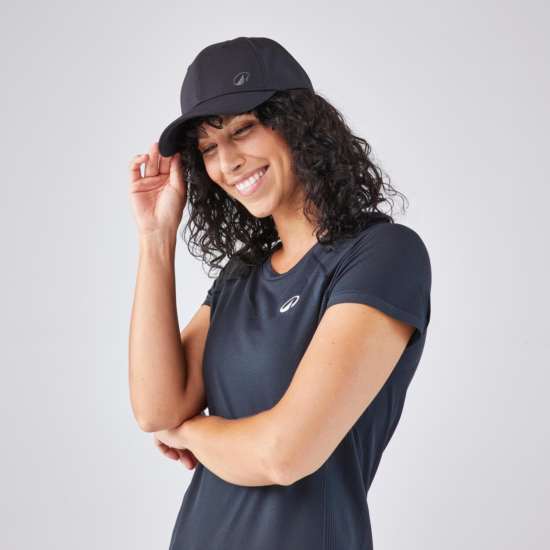 کلاه تنیس دکتلون کویکما Decathlon 900- 58 Cm – مشکی — تصویر ۷