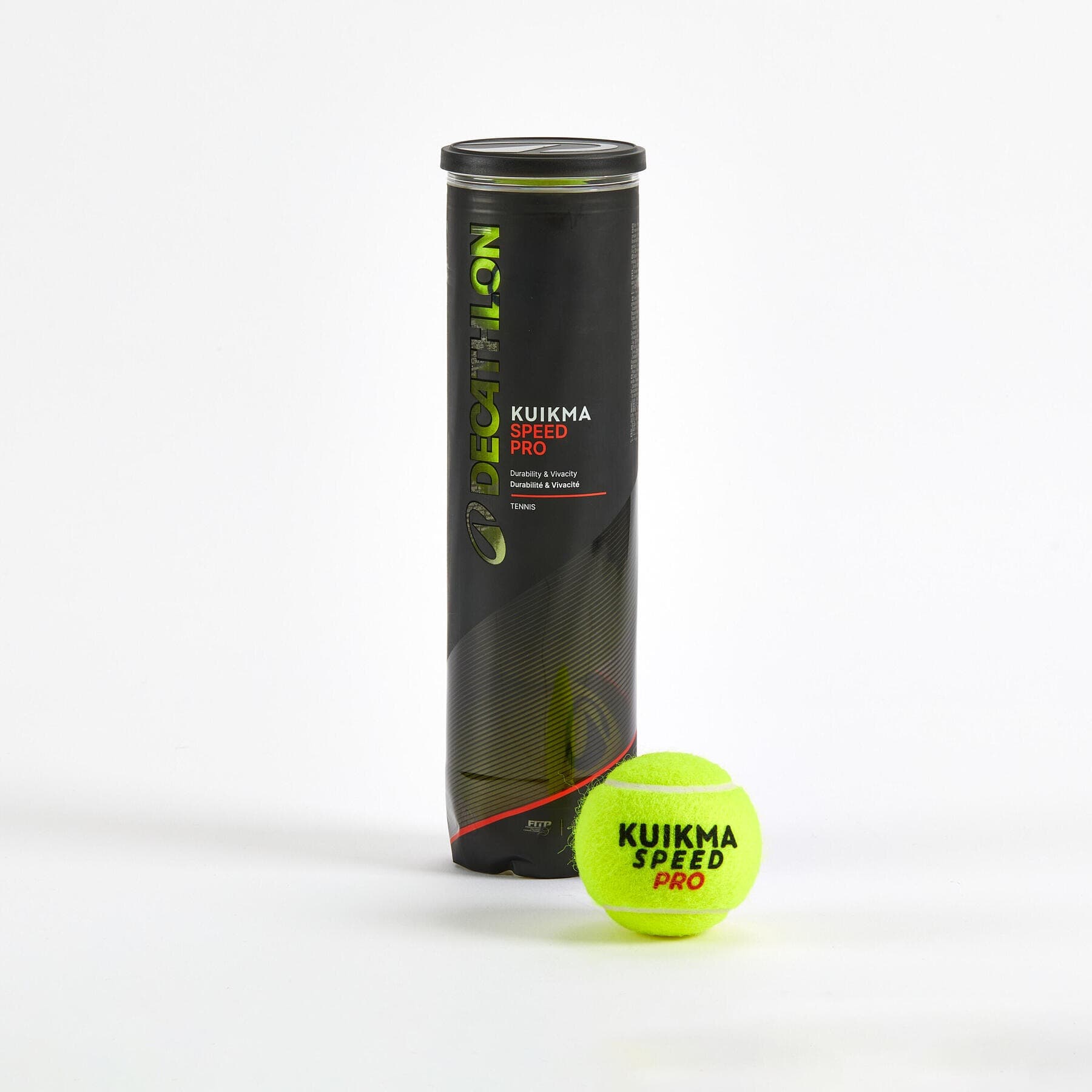 توپ تنیس دکتلون کویکما – DECATHLON Tennis Speed Pro – پک چهار تایی — تصویر ۳