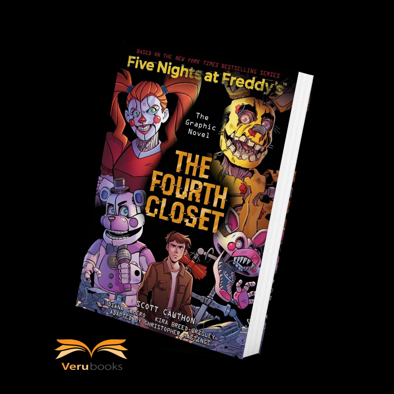 کتاب The Fourth Closet: Five Nights at Freddy’s (Five Nights at Freddy’s Graphic Novel #3)