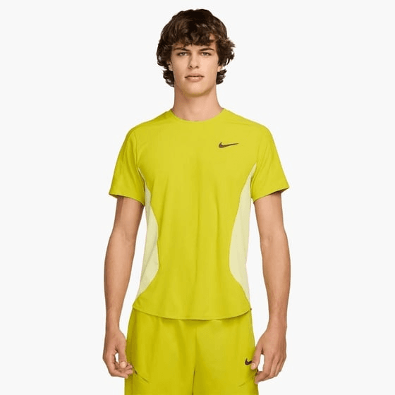 تی شرت تنیس مردانه نایک Nike Court Slam Dri-FIT- زرد