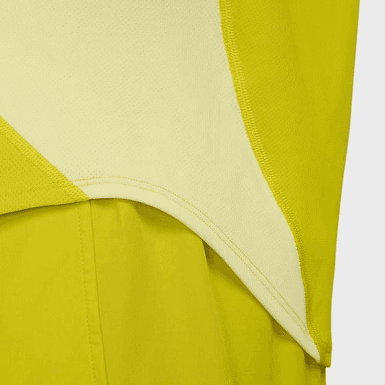 تی شرت تنیس مردانه نایک Nike Court Slam Dri-FIT- زرد — تصویر ۵