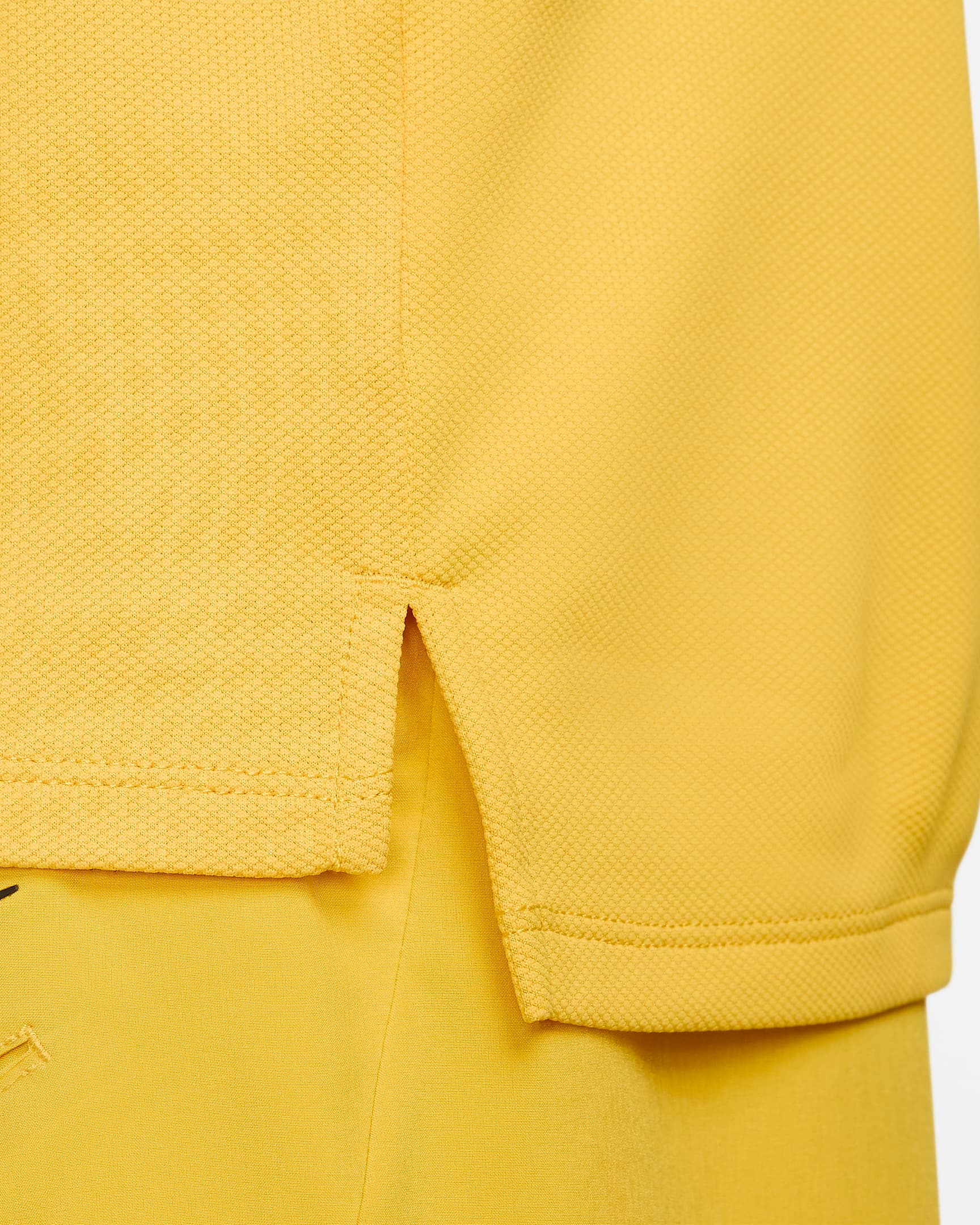 تی شرت تنیس مردانه نایک Nike Court Slam Dri-FIT- زرد — تصویر ۱۱