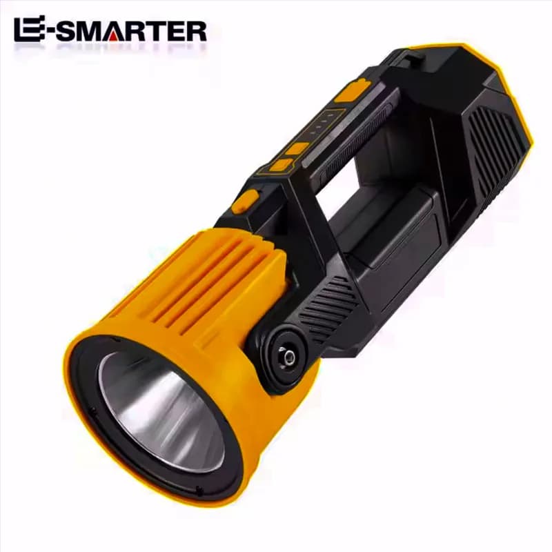 چراغ قوه ضد آب با پاور بانک ریسه دار مدل W-SH-8025
