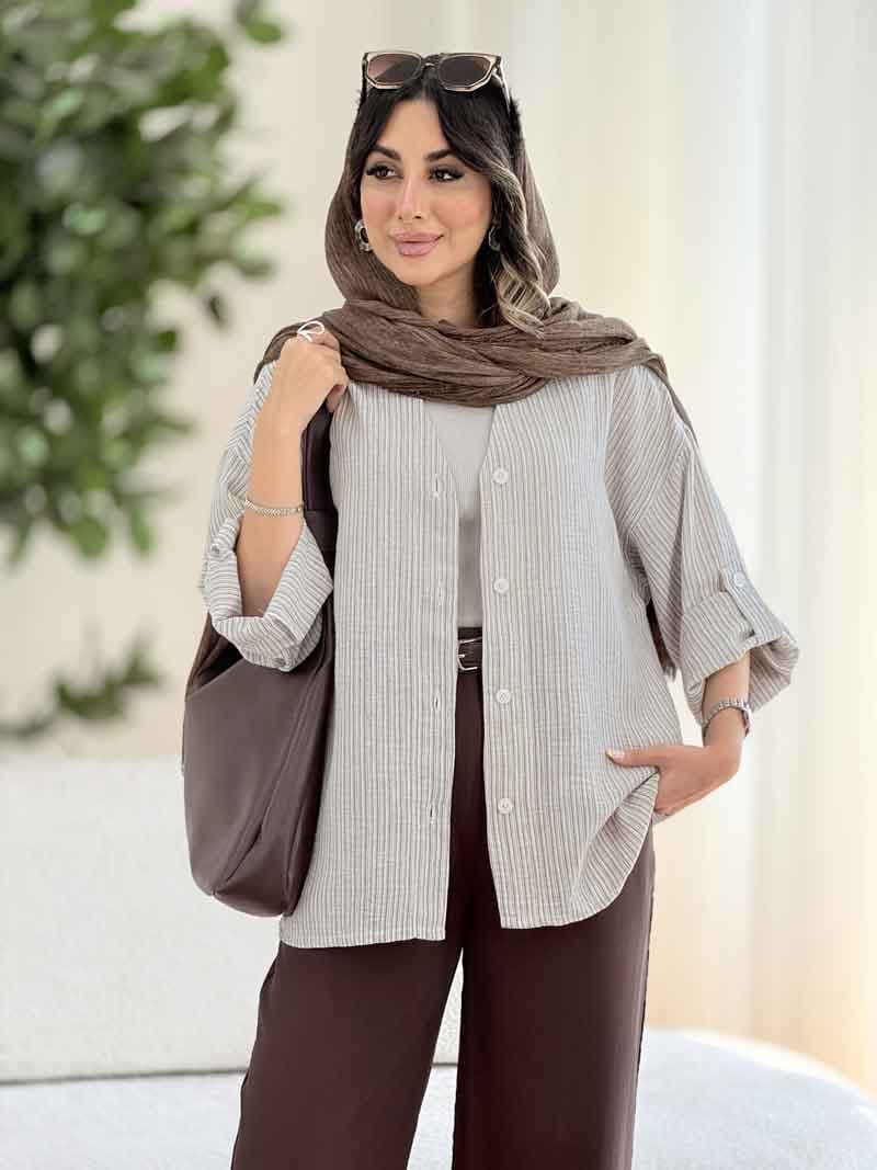مانتو پشت پیله ارمغان کد 8048 — تصویر ۶
