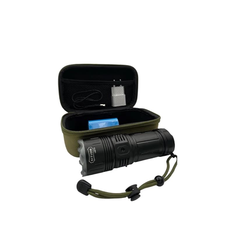چراغ قوه شارژی ضد آب قابلیت پاور بانک مدل TC-SLA-101