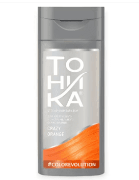 شامپو رنگ تونیکا crazy orange نارنجی Tohnika Hair Color Shampoo