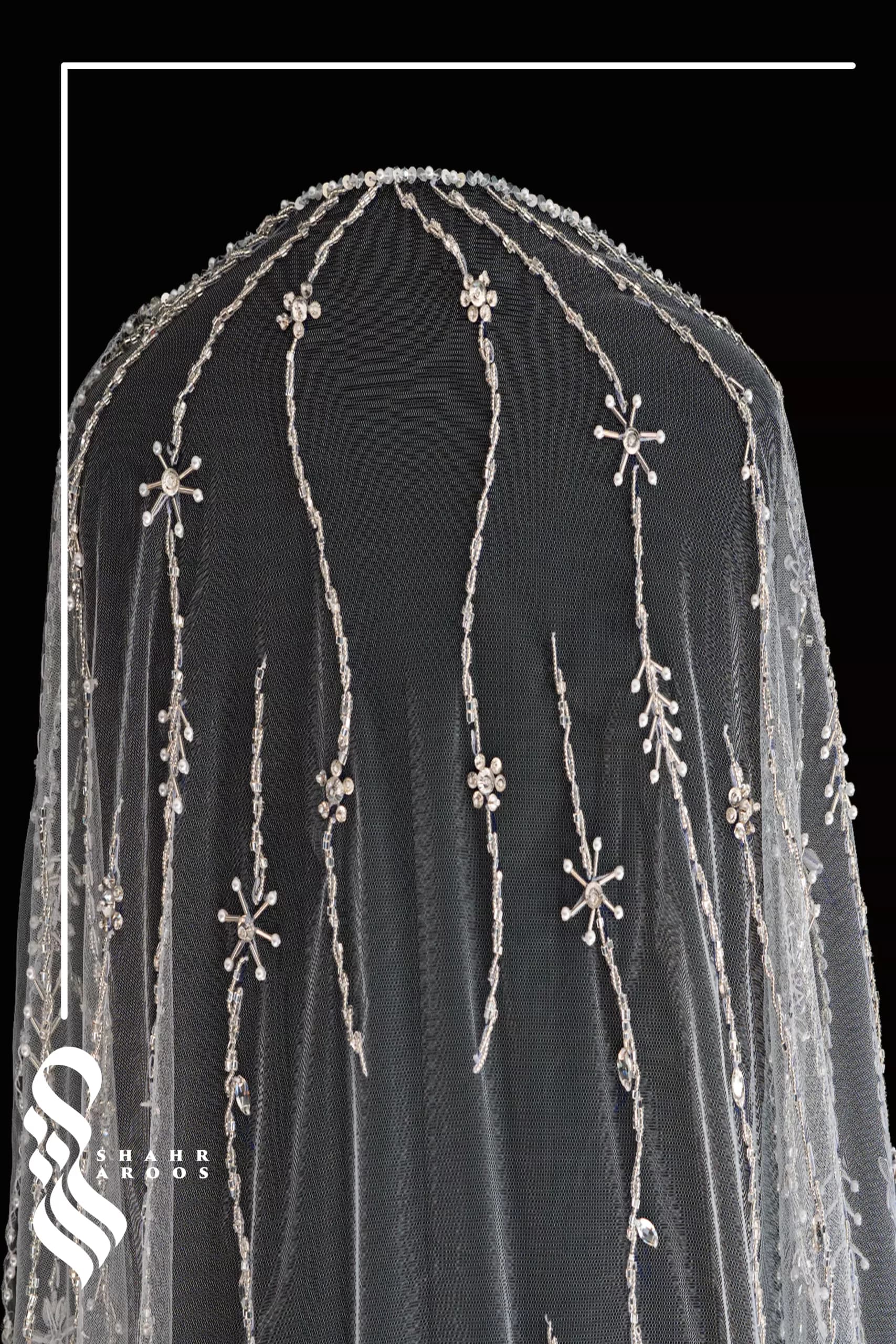 تور سر عروس کد 581 — تصویر ۳
