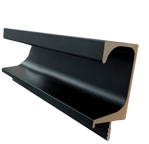 دستگیره پروفیلی G فرم نوک مدادی پودری طول 4800mm — تصویر ۲