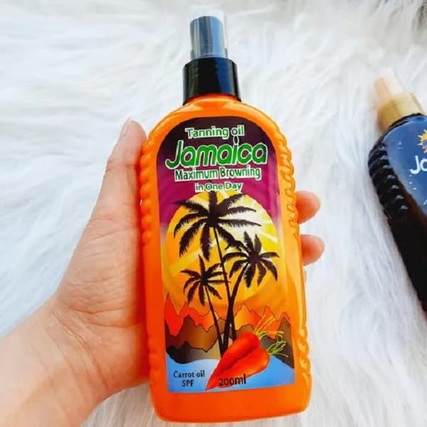 روغن برنزه کننده هویج جامائیکا JAMAICA — تصویر ۲