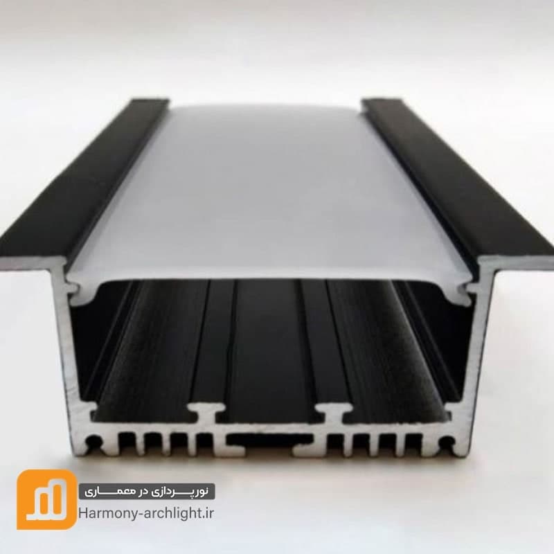 پروفیل چراغ خطی 3 ردیف توکار کدPR-1209