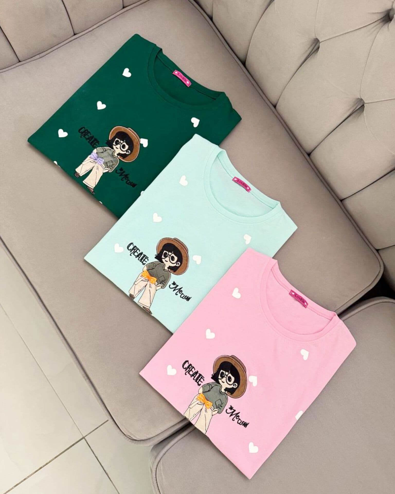 تیشرت گلدوزی دختر💃