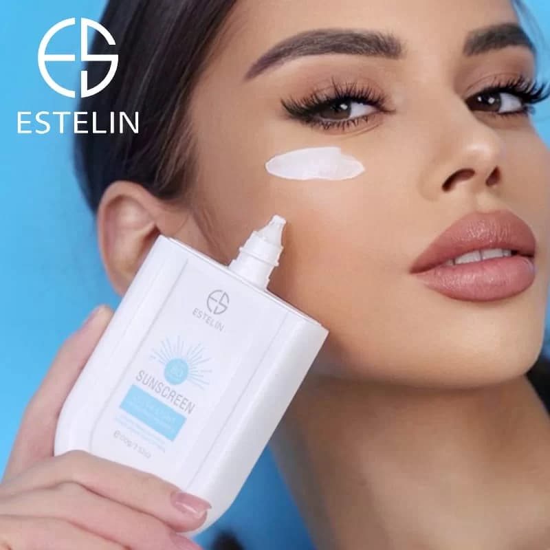 ضدآفتاب بی رنگ استلین Estelin SPF 80 (100 گرمی) — تصویر ۲