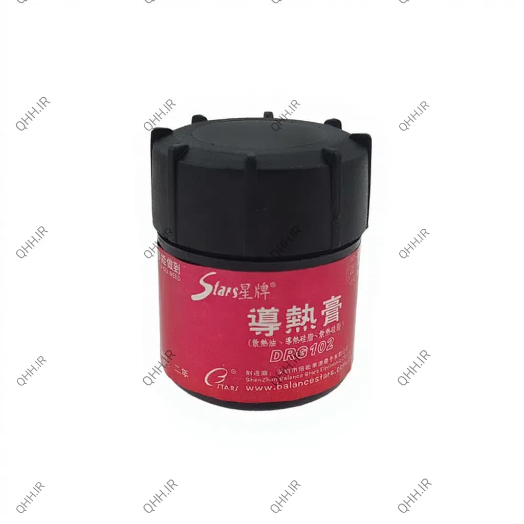 خمیر سیلیکون Silicone Compound Thermal Paste Stars DRG102-20gr