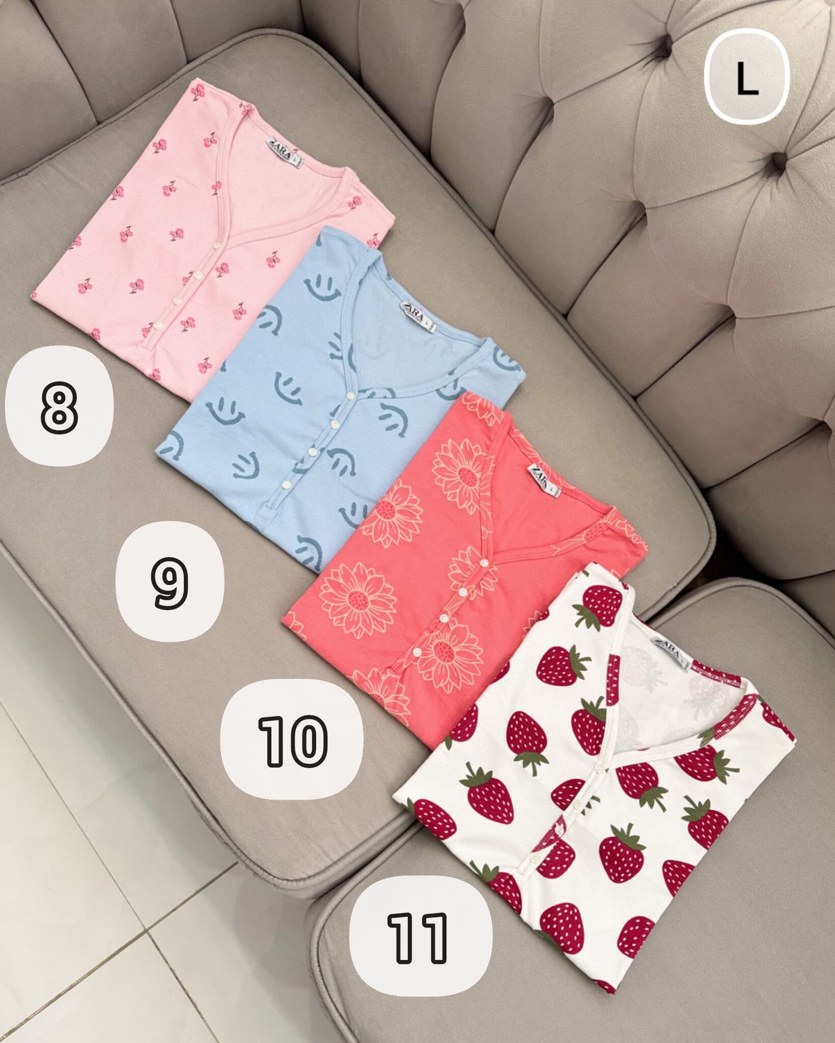 تیشرت کبریتی زارا🍓🌱 — تصویر ۳
