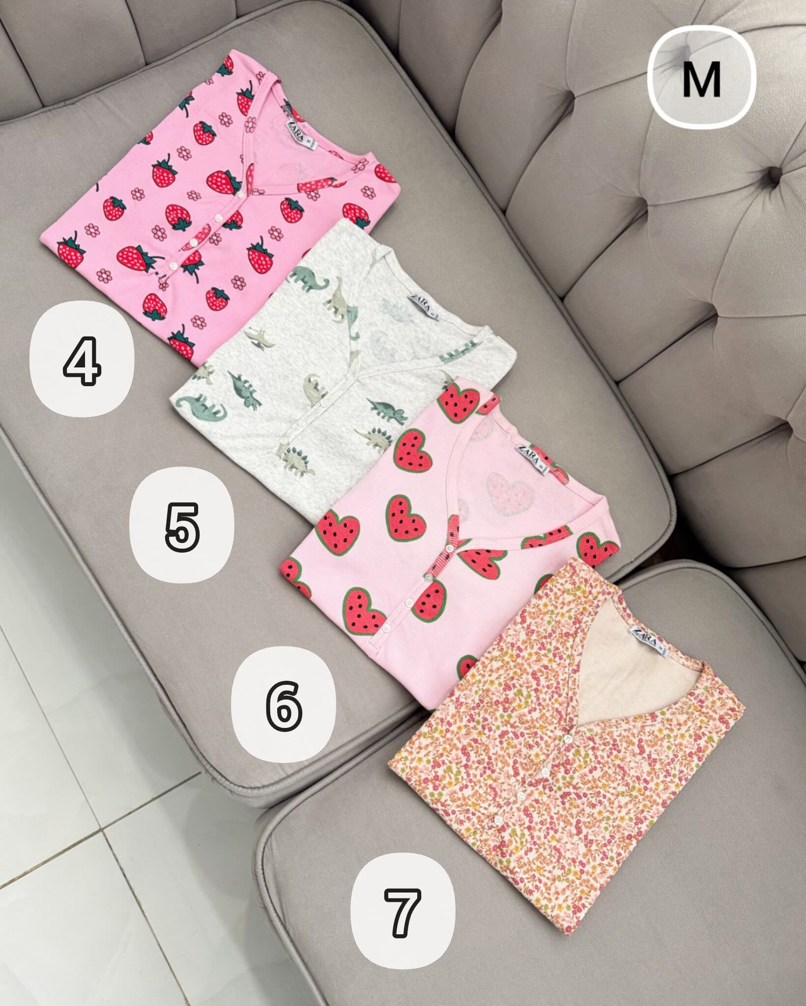 تیشرت کبریتی زارا🍓🌱 — تصویر ۲
