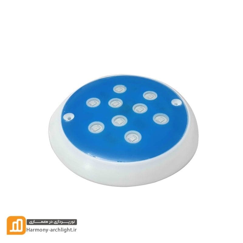 چراغ استخری گرد فلت روکار RGB