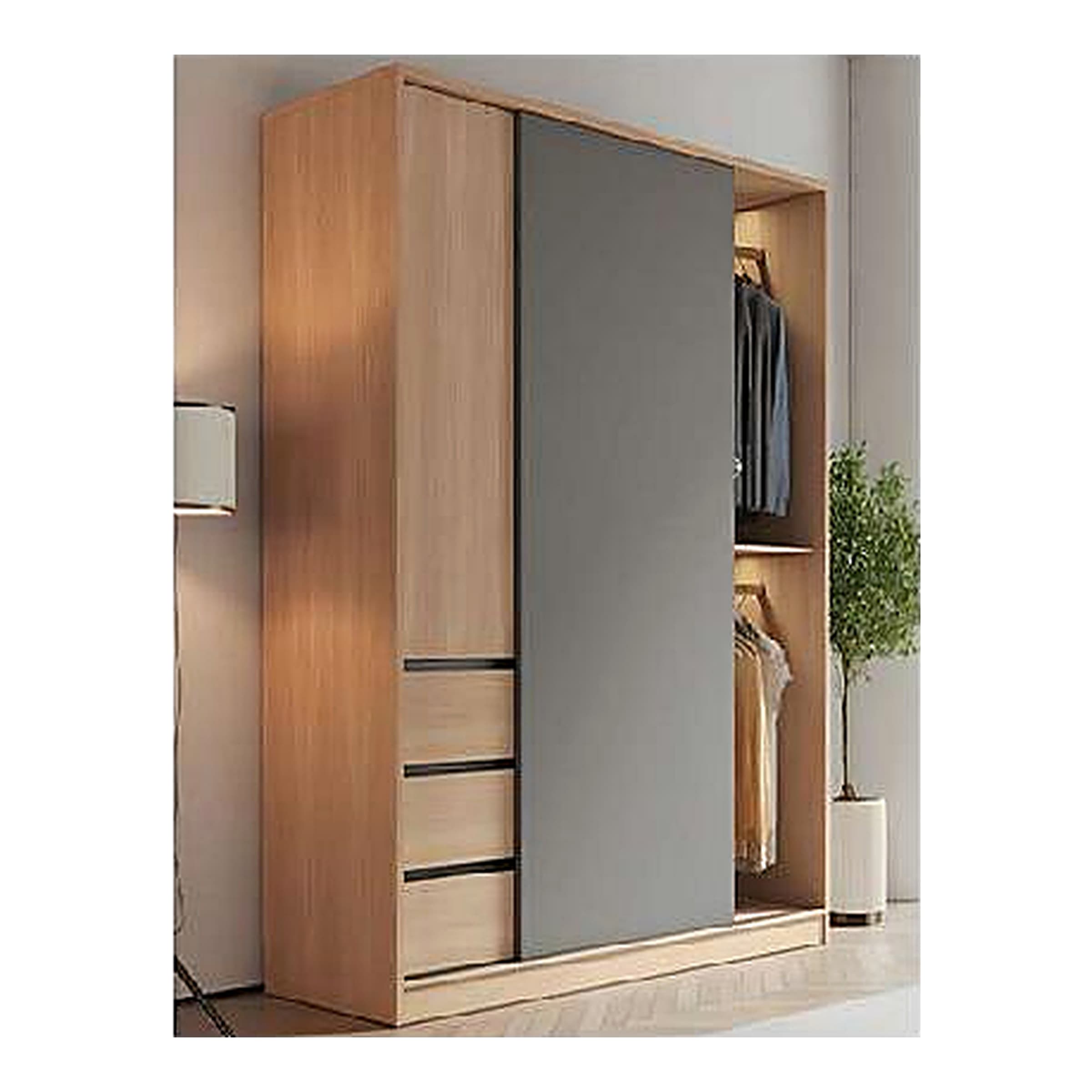 یک شاخه 2400mm کاور پروفیل بالا K423 کد (XNA055)